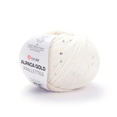 Alpaca Gold Paillettes 9301 YarnArt